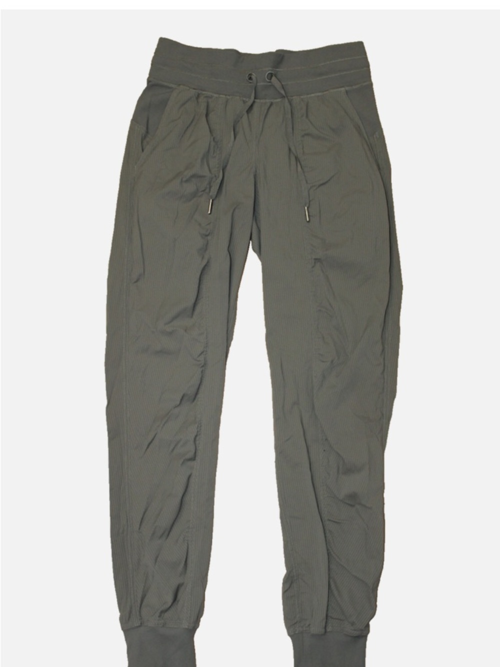 Lululemon Women's Dance Studio Mid-Rise Joggers In Olive Green Size 2, LW5ENMS